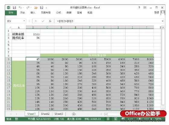 excel模擬運算表的使用步驟 Excel工作表中使用模擬運算表的方法