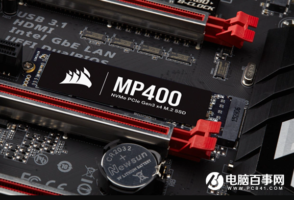 最高8TB+QLC閃存 海盜船發布MP400系列PCIe 3.0硬盤