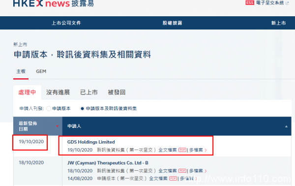 赴港二次上市迎新進展 萬國數據通過港交所聆訊