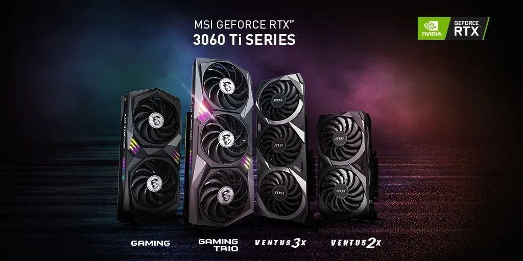 微星發布 RTX 3060 Ti 系列顯卡:魔龍售價 3999 元
