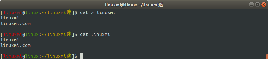 Linux常用命令 cat 使用簡(jiǎn)述