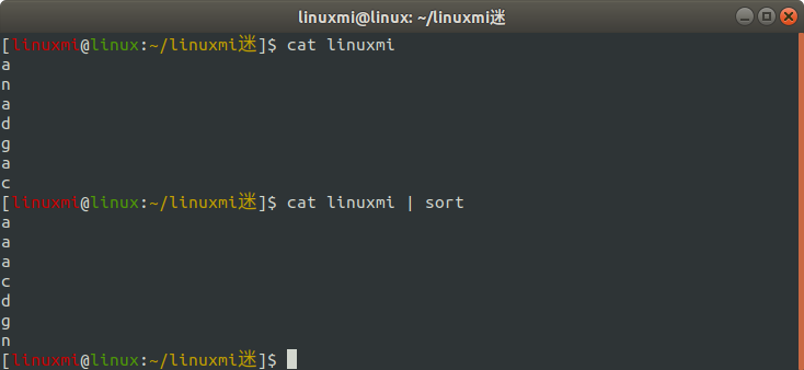 Linux常用命令 cat 使用簡(jiǎn)述