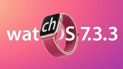 蘋果 watchOS 7.3.3 正式版推送:提供重要安全性修復