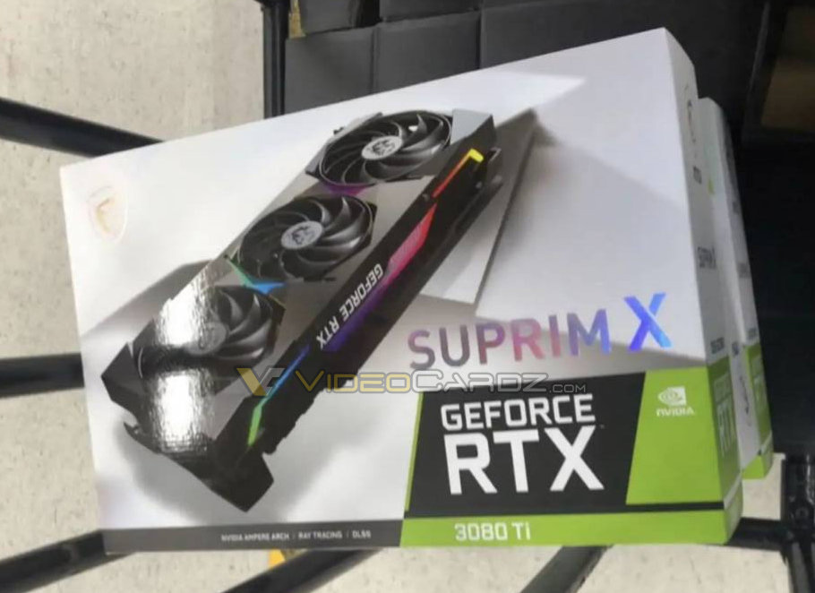 英偉達 RTX 3080 Ti 包裝曝光,下月發布