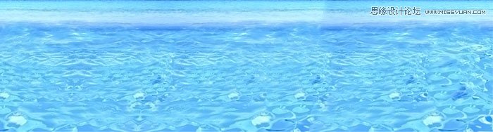 PS設計藍色創意風格的水立方效果