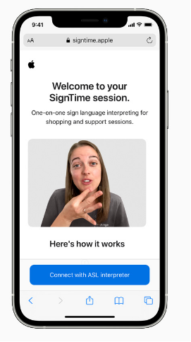 蘋果將新推一系列殘障輔助功能:SignTime 手語翻譯、Apple Watch 輔助觸控、iPad 眼球追蹤、背景音等
