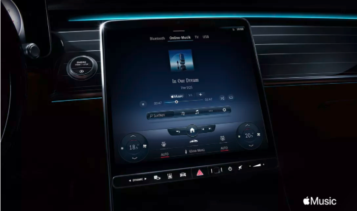蘋果 Apple Music 將集成到奔馳 MBUX 車載娛樂系統中,C 級和 S 級新車嘗鮮