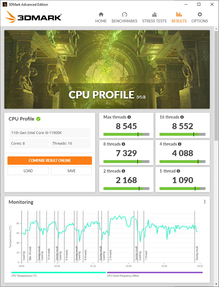 3DMark 軟件更新,推出全新 CPU 跑分工具