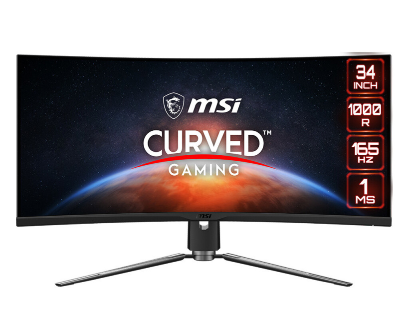 微星發布 Artemis 系列 27/31.5 英寸曲面顯示器:165Hz,支持 HDR400