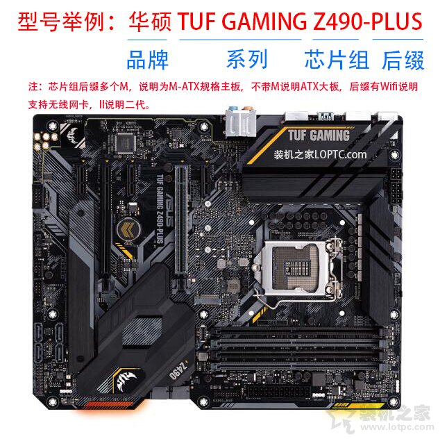 華碩主板后綴字母代表什么含義？華碩主板型號命名規則與系列詳解