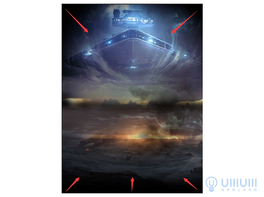 PS教程！用合成技巧制作星球大戰(zhàn)主題視覺海報