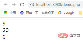 PHP算法練習二：求n和指定數的絕對差