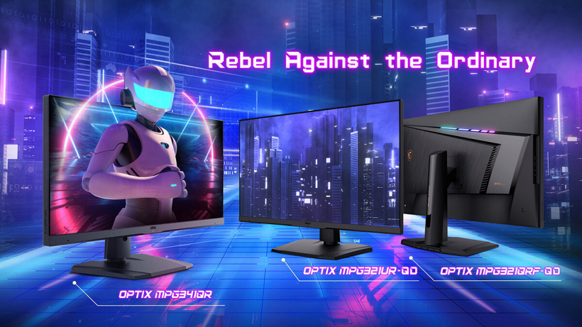 微星推出三款 Optix MPG 系列電競顯示器:含量子點技術,最高 4K/144Hz