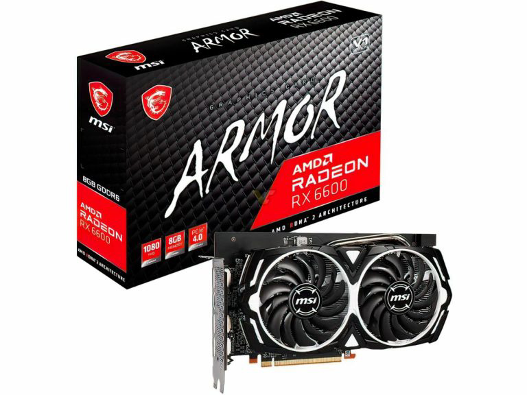 微星 ARMOR 系列顯卡時(shí)隔兩年回歸，推出 Radeon RX 6600