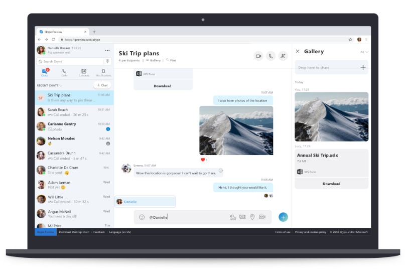 微軟 Skype Web 版更新,支持火狐 Firefox 等所有現(xiàn)代瀏覽器-站長資訊網(wǎng)