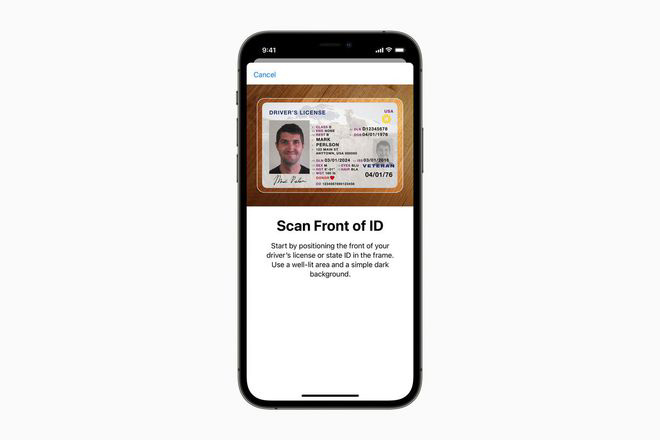 蘋果將與美國八州合作上線數(shù)字身份證，存儲在 iPhone 錢包中