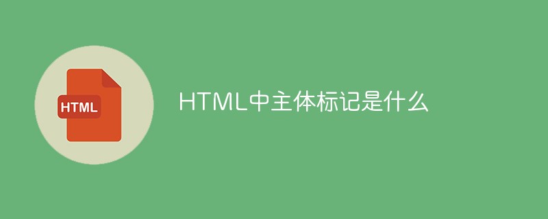 HTML中主體標記是什么