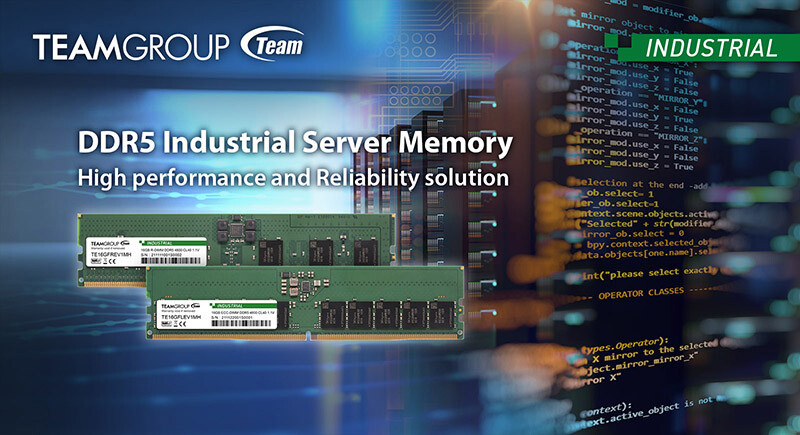十銓推出 DDR5 工業 / 服務器內存:單條 128GB,支持 ECC