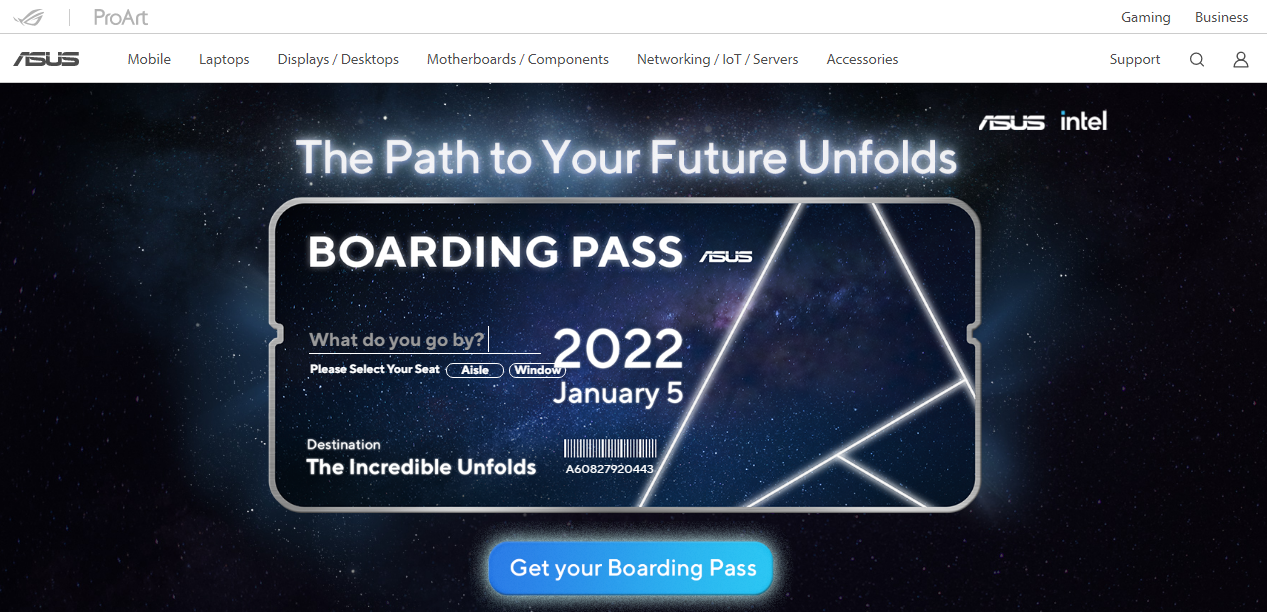 華碩確認將參加 CES 2022 消費電子展，1 月 5 日起發布新品