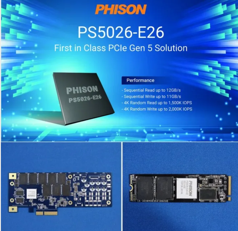 群聯發布旗下首款 PCIe 5.0 SSD，速度可達 12GB / s