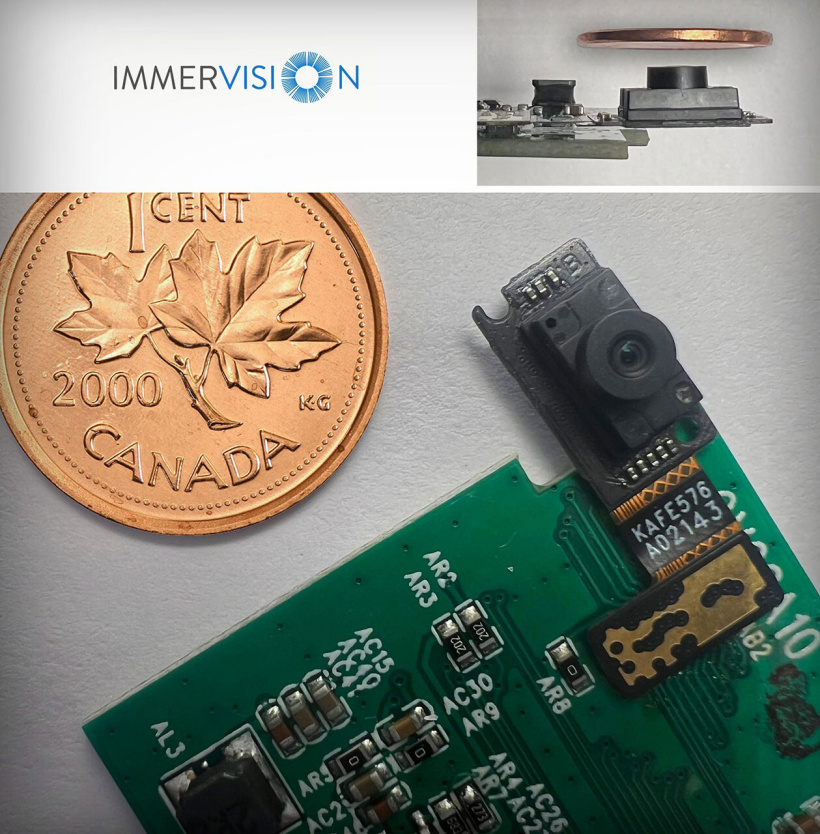 Immervision 發布世界最薄筆記本攝像頭模組,8 百萬像素廣角