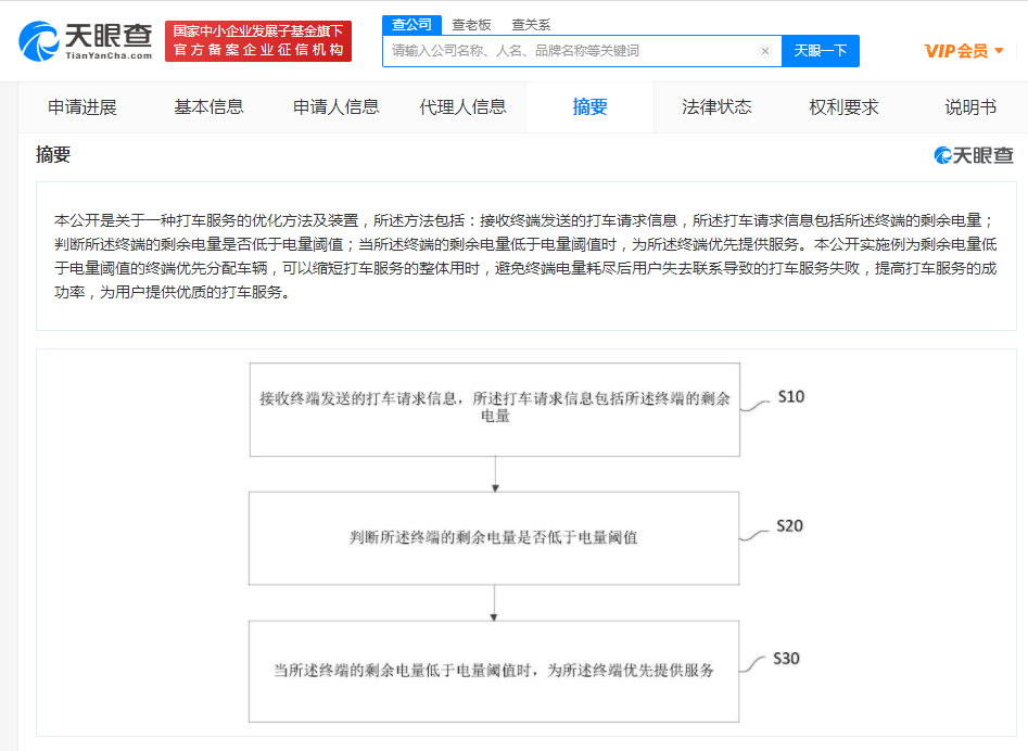 小米打車新專利:可優先分配低電量用戶