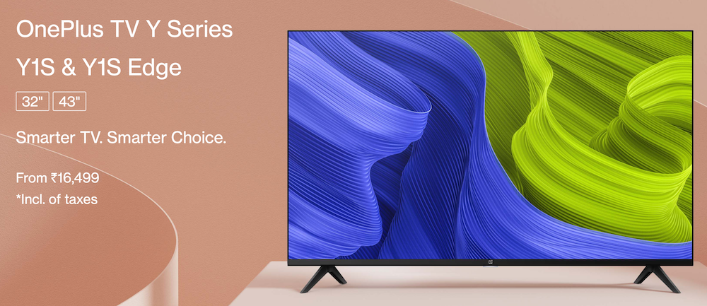 一加推出 Y1S 系列電視：32/43 英寸，最高 1080p，Android TV 11 系統(tǒng)
