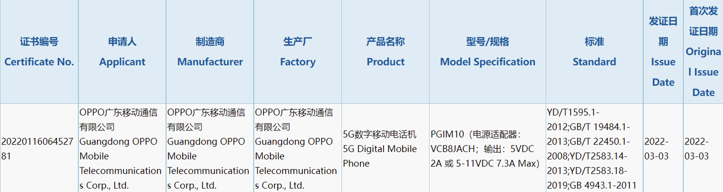 消息稱 OPPO K10 系列新機入網:天璣 8000+80W 快充