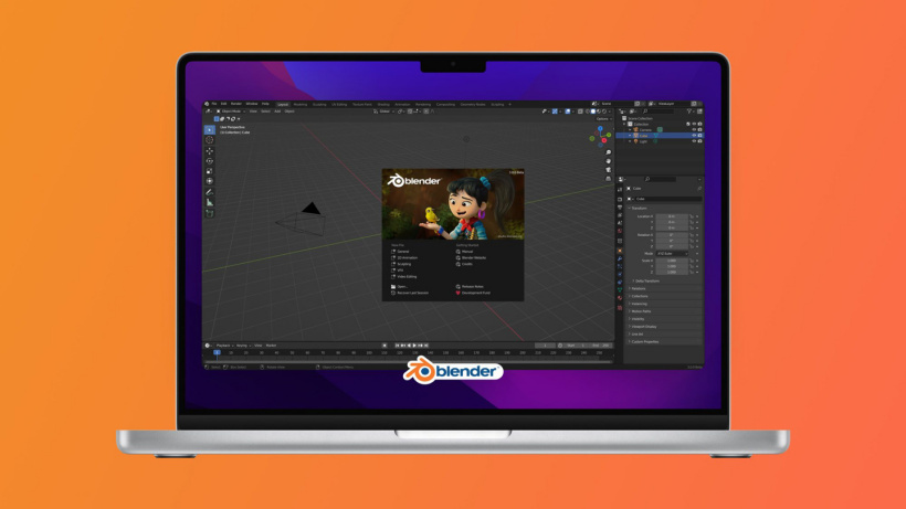 免費開源三維圖形圖像軟件 Blender 3.1 正式版發布:支持 M1 / Pro / Max / Ultra Mac 的 Metal GPU 渲染