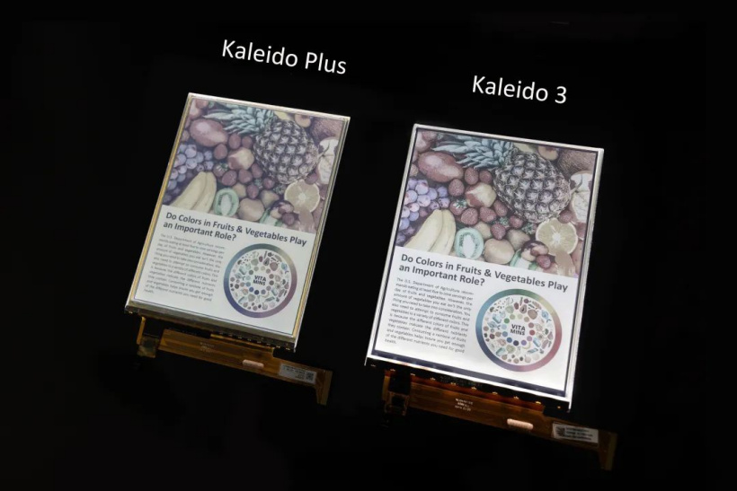 E Ink 發(fā)布新一代 Kaleido 3 彩色印刷電子紙:16 灰階 / 4096 色,色彩飽和度提升 30%