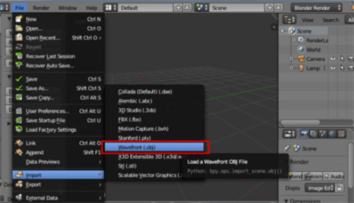 Blender怎么導入模型 Blender導入模型的使用教程