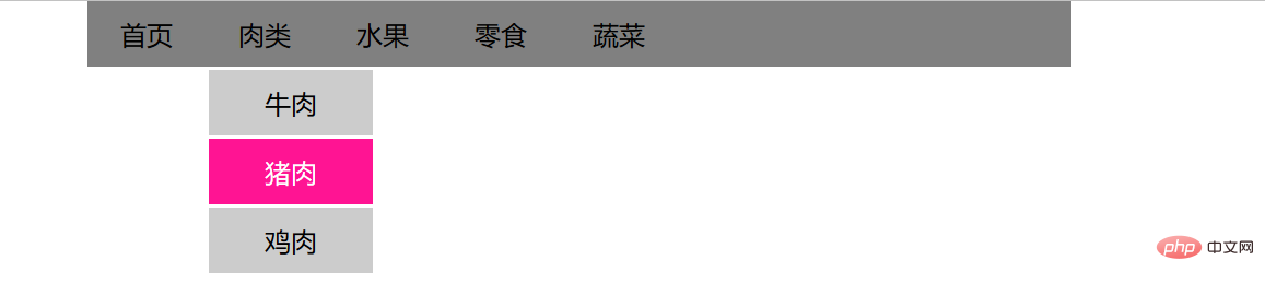 純CSS實現多級導航聯動（附圖文示例）