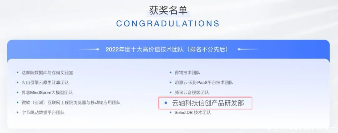 InfoQ 中國(guó)技術(shù)力量年度榜單揭曉,ZStack 收獲2大獎(jiǎng)項(xiàng)!